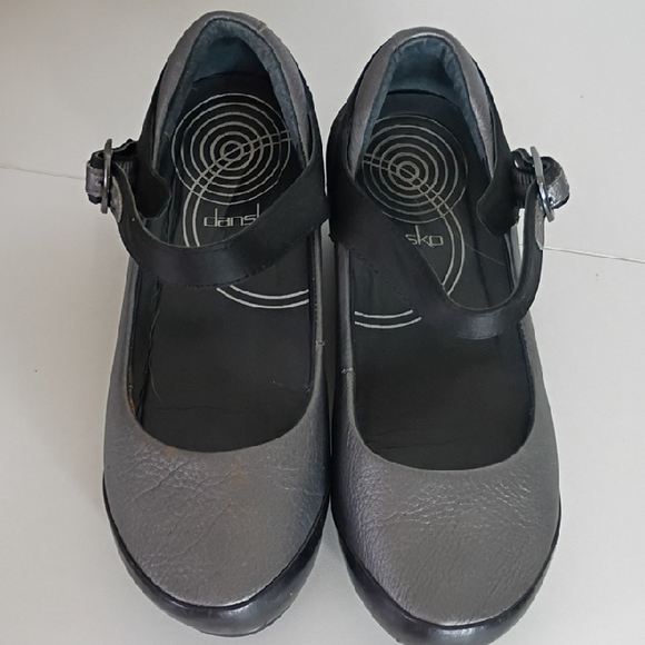 Dansko Metallic Mary Jane Shoes Women’s EU 36 Comfort Clogs Gently 5.5 6 - Picture 11 of 15